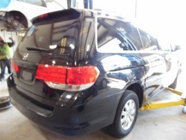 2009 Honda Odyssey EX-L Black 3.5L AT 2WD #A24940